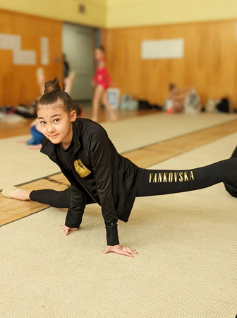 Rhythmic gymnastics at Yankovska School — photo 10